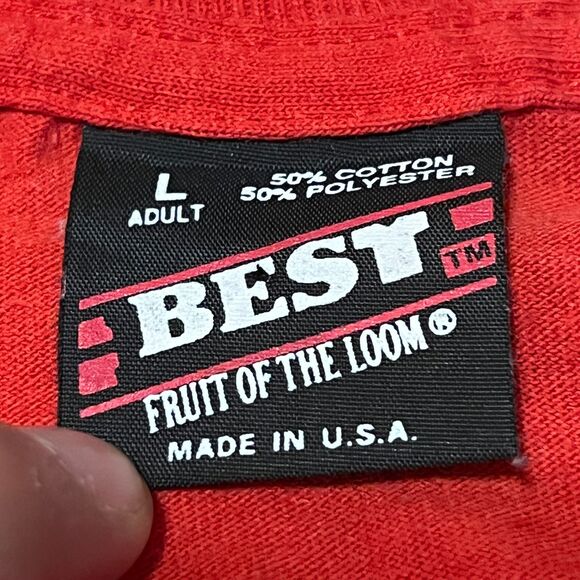 Vintage 90s Western Maryland College 1995 Spring Fling T-Shirt USA Single Stitch - Picture 4 of 7